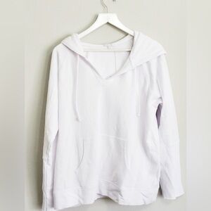 Calme by Johnny Was White Mira Pullover Hoodie S